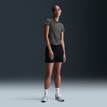 Tričko Nike Nike Sportswear Chill Knit Striped Slim-Fit T-Shirt Čierna | HF9524-010, 2
