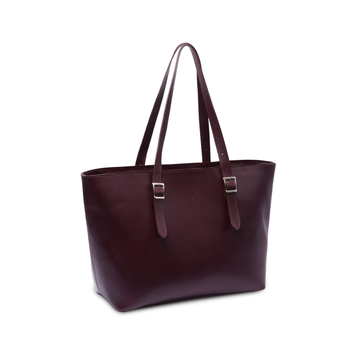 Tote bag Vasky Vasky Lisa Bordeaux Leather Tote Bag Vínová | A-3223-214-F, 1