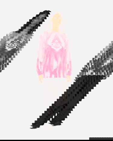 Tričko Umbro Warm Up Longsleeve T-Shirt Rôznofarebný | UBMW047JY15 RED0001, 4