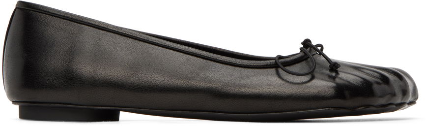 Fetish Ballerina Flats "Black"