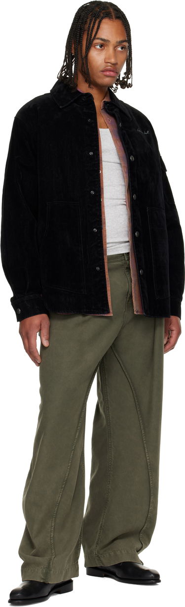 Košeľa Andersson Bell Andersson Bell Padded Velvet Denim Shirt Čierna | atb1374m, 3
