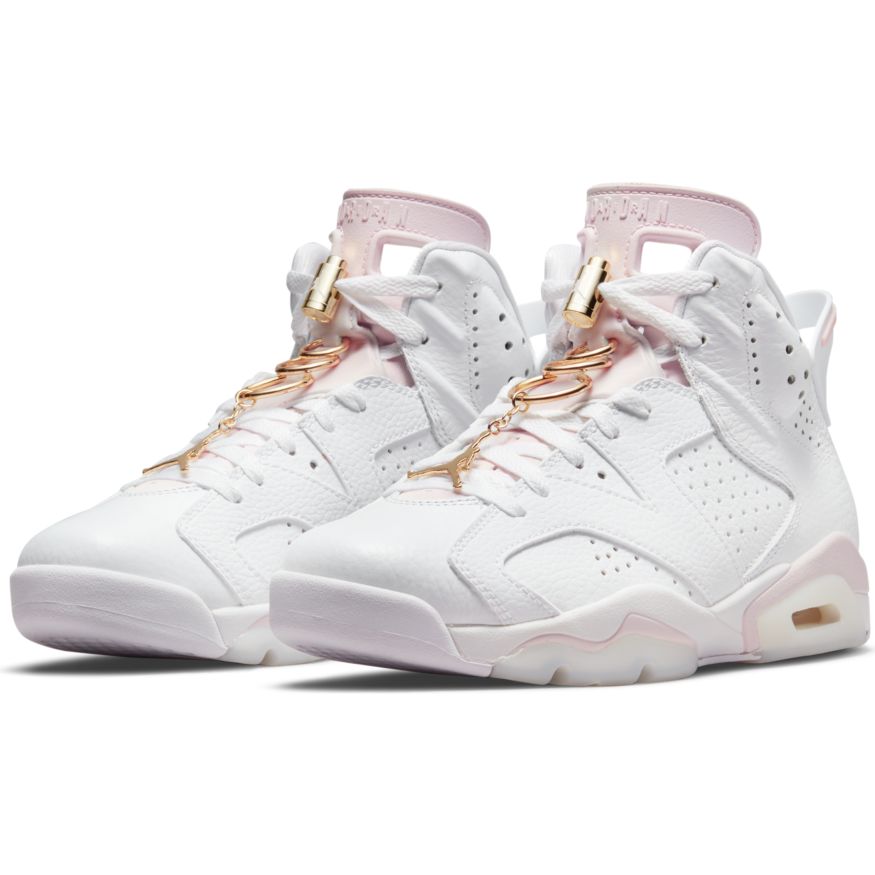 Tenisky a topánky Jordan Air Jordan 6 Retro "Gold Hoops" W Biela | DH9696-100, 1
