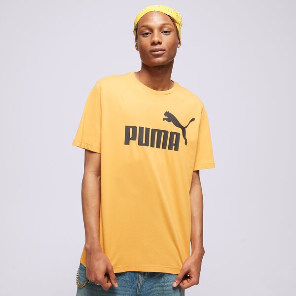 Tričko Puma Ess Logo Tee Žltá | 58666727, 0