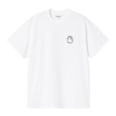 Tričko Carhartt WIP Short Sleeve Charms T-Shirt Biela | I034410_9, 2