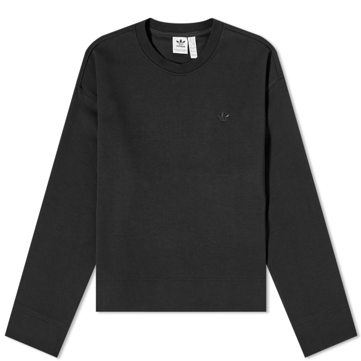 Mikina adidas Originals Essential Short Crew Čierna | IJ9622, 0