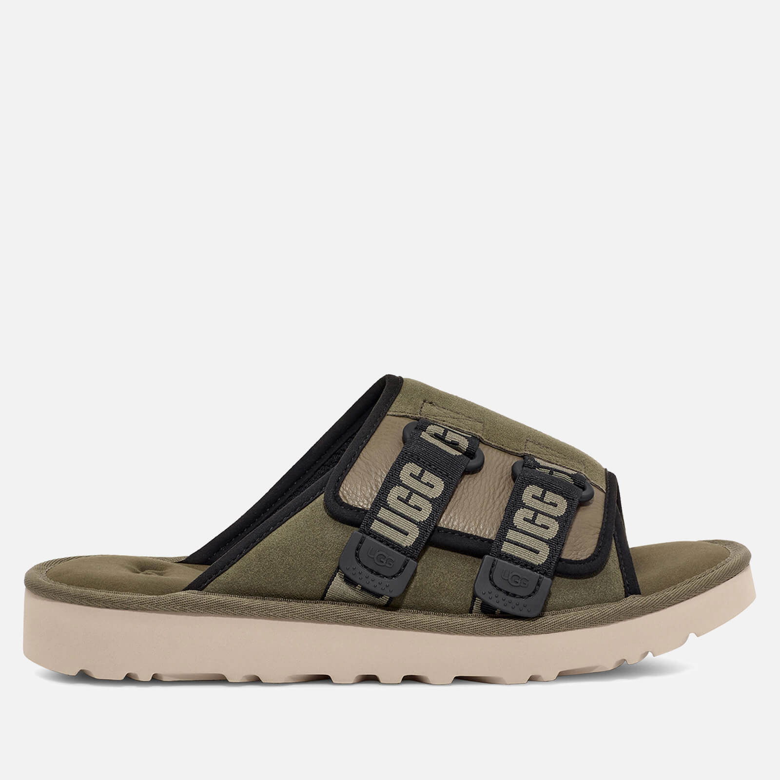 Goldencoast Suede Slide Sandals