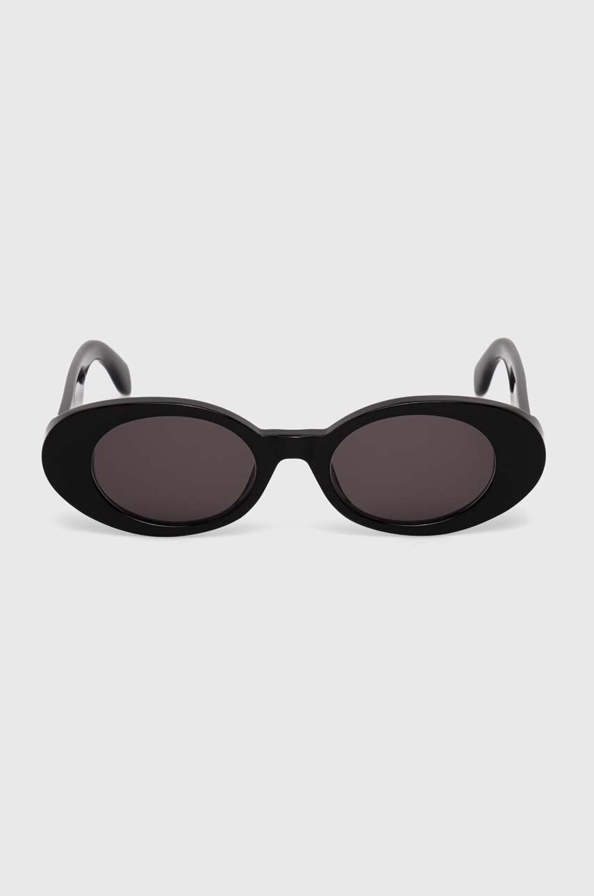 Slnečné okuliare Palm Angels Palm Angels Oval Sunglasses Čierna | PERI051.501007, 1