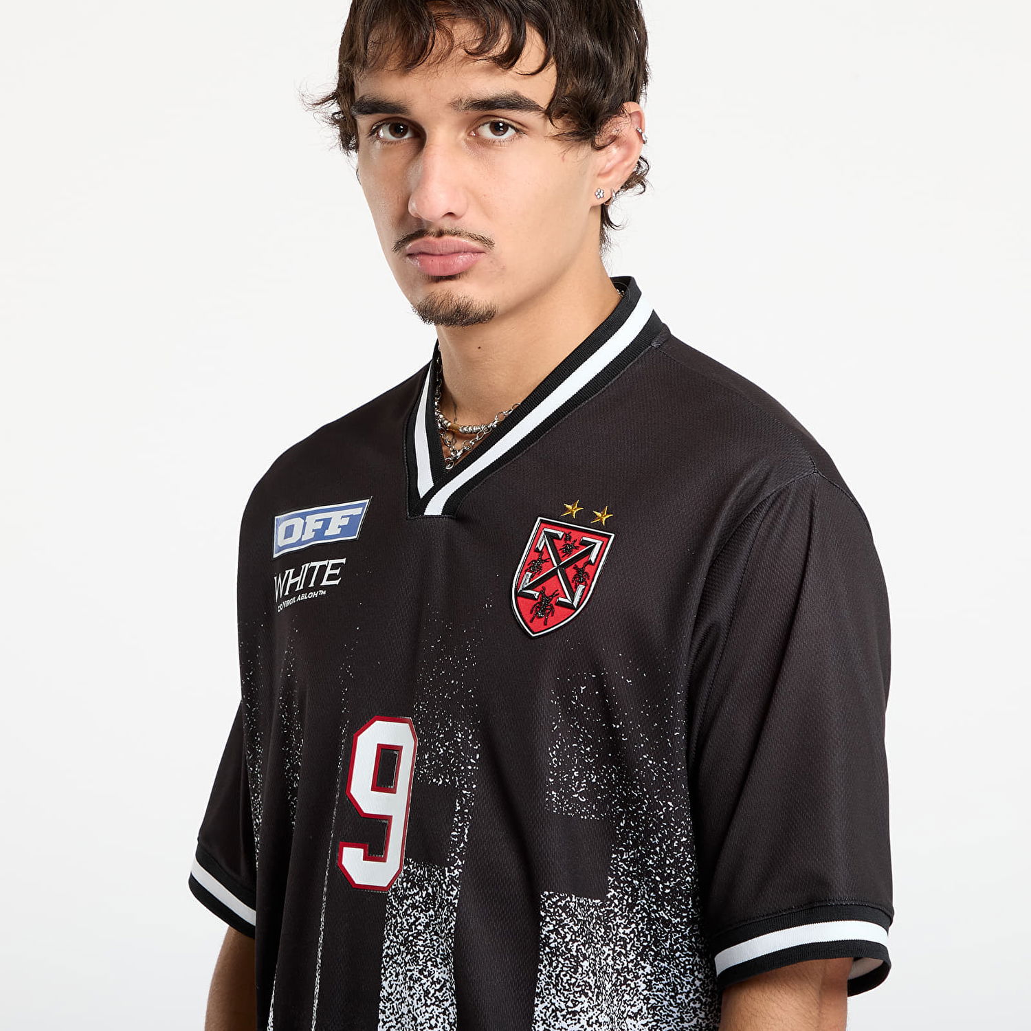 Dres Off-White Big Off Gradient Soccer S/S Tee Rôznofarebný | OMAD00SF25JER0041001, 1