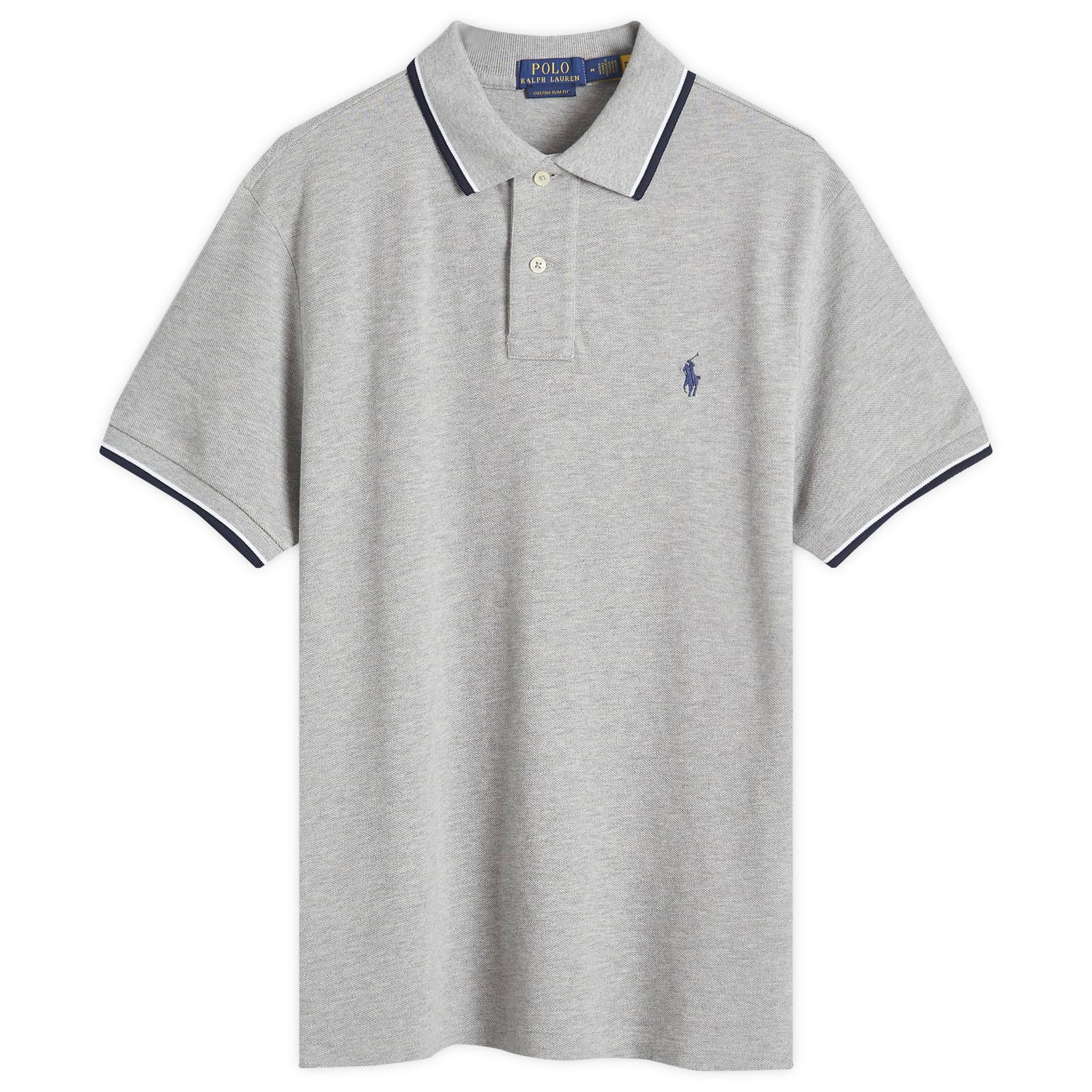 Tipped Custom Fit Polo Shirt