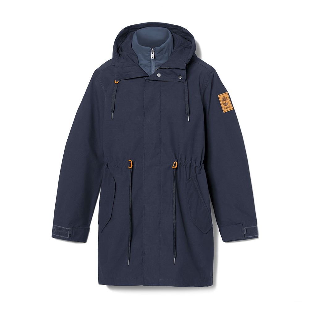 Pláštenka Timberland Snowdon Peak Fishtail Parka Modrá | A6FYH-433, 0