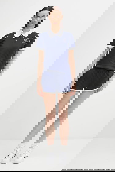 Súprava Sporty & Rich Crown 70S Pique Polo Shirt and Shorts Set Navy | TO057621304BL107, 4