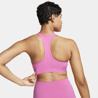 Podprsenka Nike Swoosh Medium Support Padded Sports Bra Ružová | DX6821-675, 2