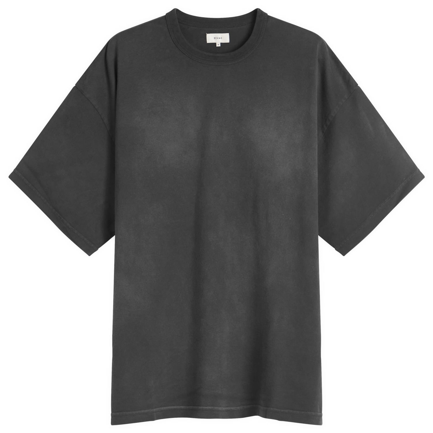 Tričko BEAMS Loose Faded T-Shirt, Size Large Čierna | 1104-1338-146-19, 0