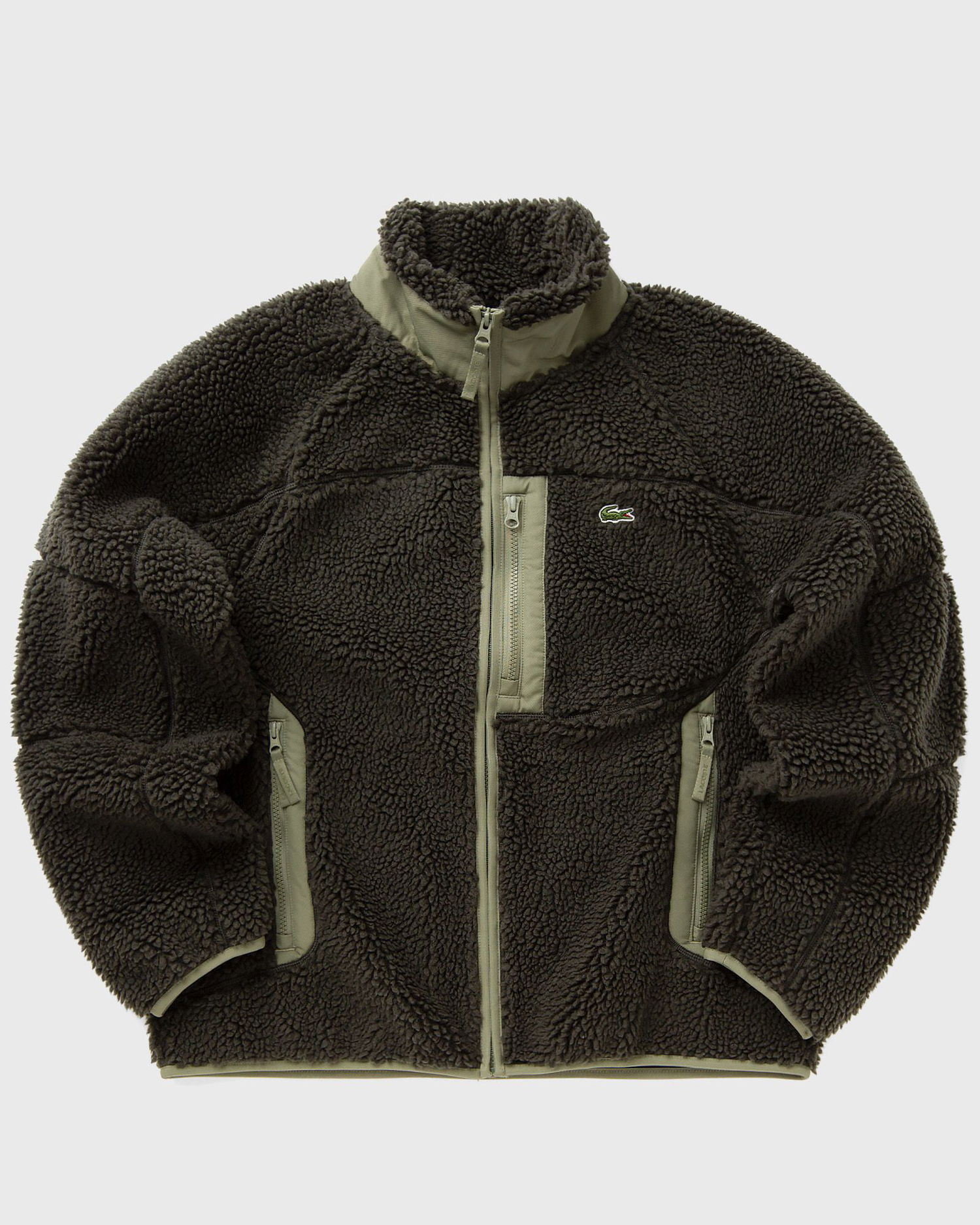 Vesta Lacoste FLEECE BLOUSON Fleece Zelené | BH2843-IER, 0