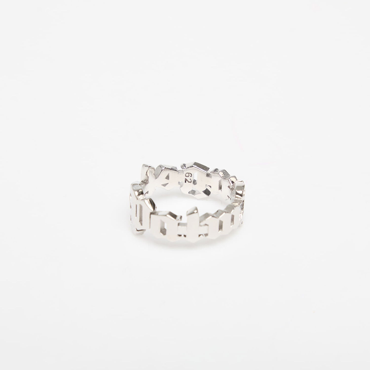Prsteň Palm Angels Classic Logo Silver Ring Metalická | PMOC02CS25MAT0017272, 1