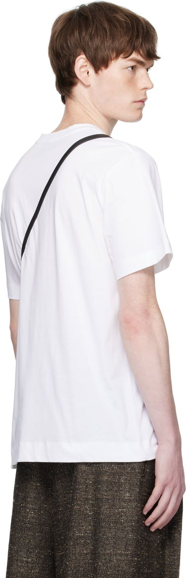 Tričko Simone Rocha Simone Rocha Daisy Chain Print T-Shirt Biela | 5195P46-M 0569, 2