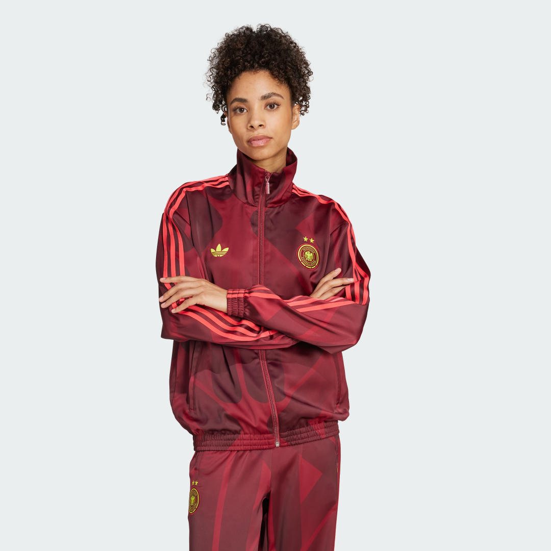 Bunda adidas Performance Germany Track Jacket Červená | JJ0351, 0