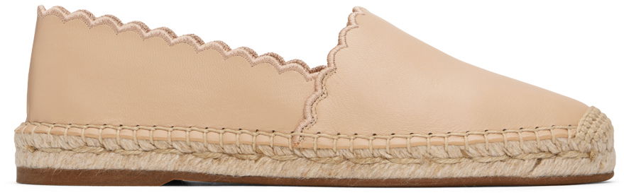 Starostlivosť o obuv CHLOÉ Chloé Pary Espadrilles Béžová | CHC24A04RMW, 0