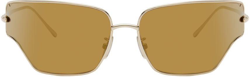 Slnečné okuliare Loewe Gold Arch Sunglasses Oranžová | LW40150U 192337179242, 0