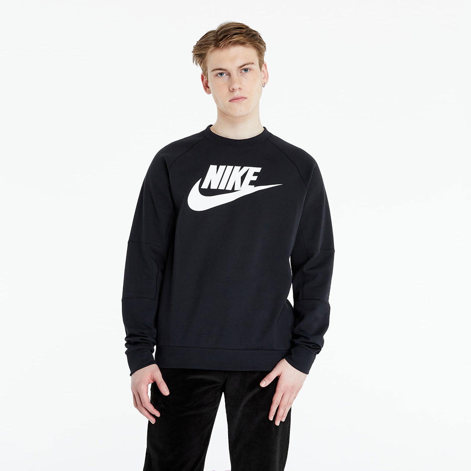 Mikina Nike Modern Crew Fleece Čierna | CU4473-010, 0