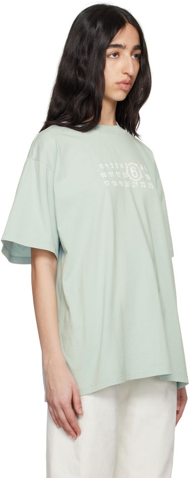 Tričko Maison Margiela MM6 Maison Margiela Basic Jersey T-Shirt Biela | S62GD0202 M20115, 4