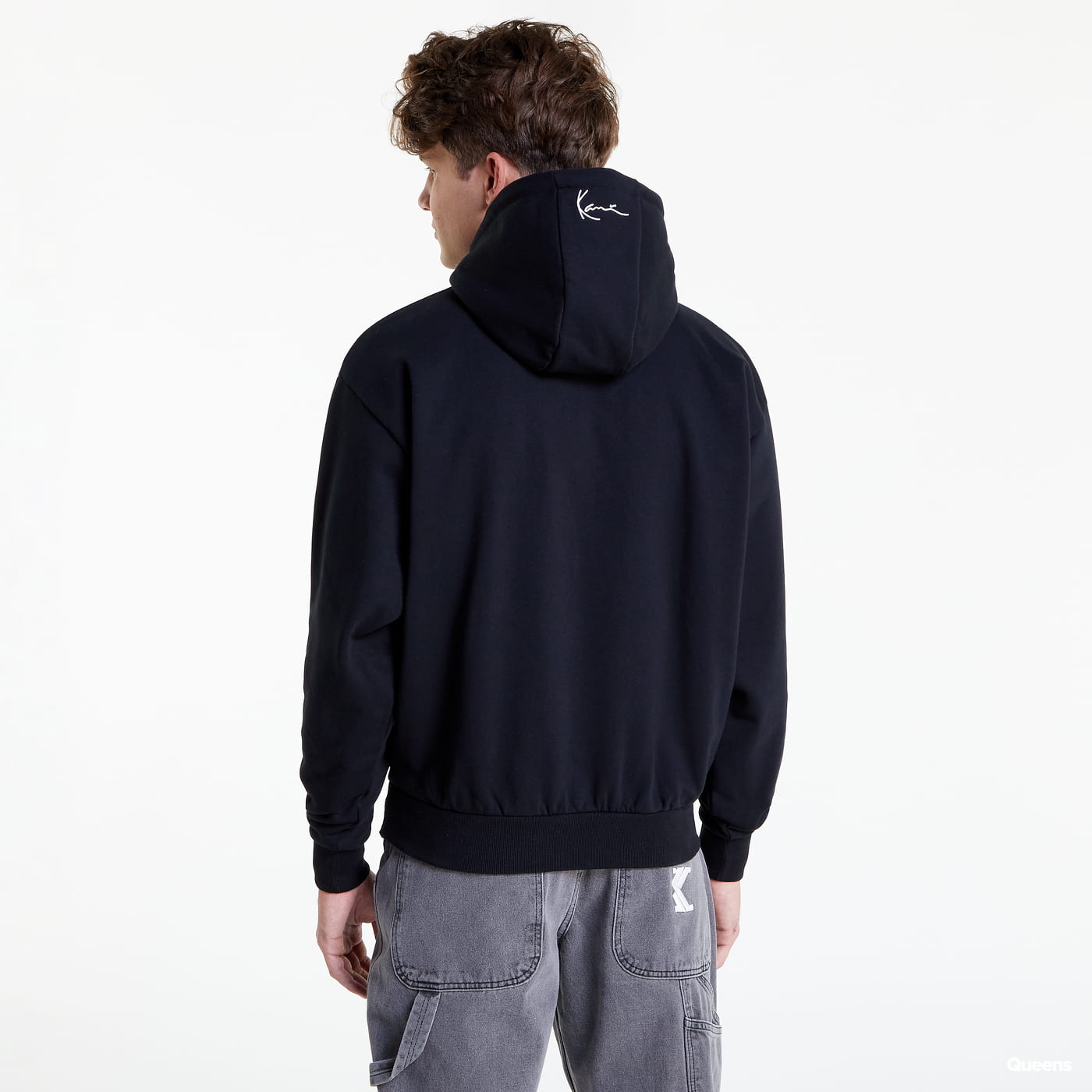 Mikina Karl Kani Retro Patch Hoodie Čierna | KM223-049-2, 1