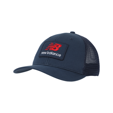 Šiltovka New Balance New Balance Stacked Patch Logo Trucker Cap Navy | LAH51016NNY, 3