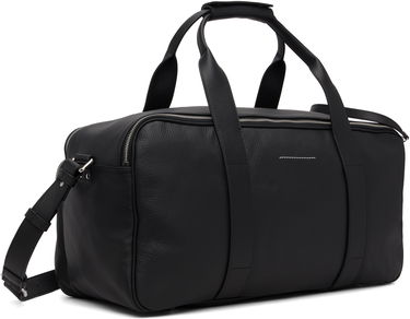 Cestovná taška Maison Margiela MM6 Maison Margiela Leather Travel Duffle Čierna | SB6WI0006 P8326, 2