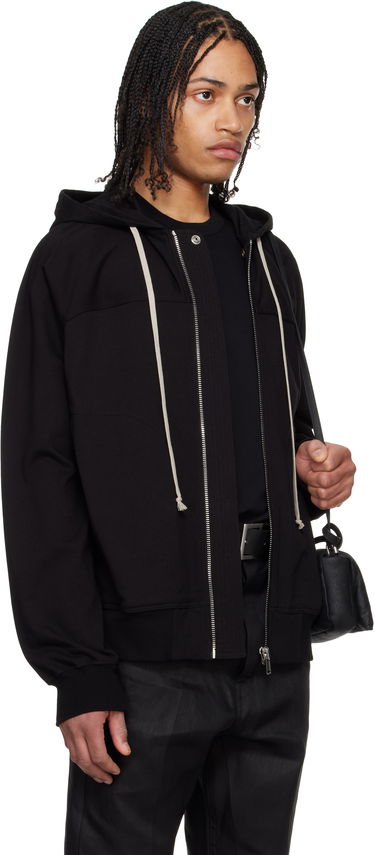 Mikina Rick Owens Rick Owens Hollywood Windbreaker Hoodie Béžová | RU01E5241 BA, 4