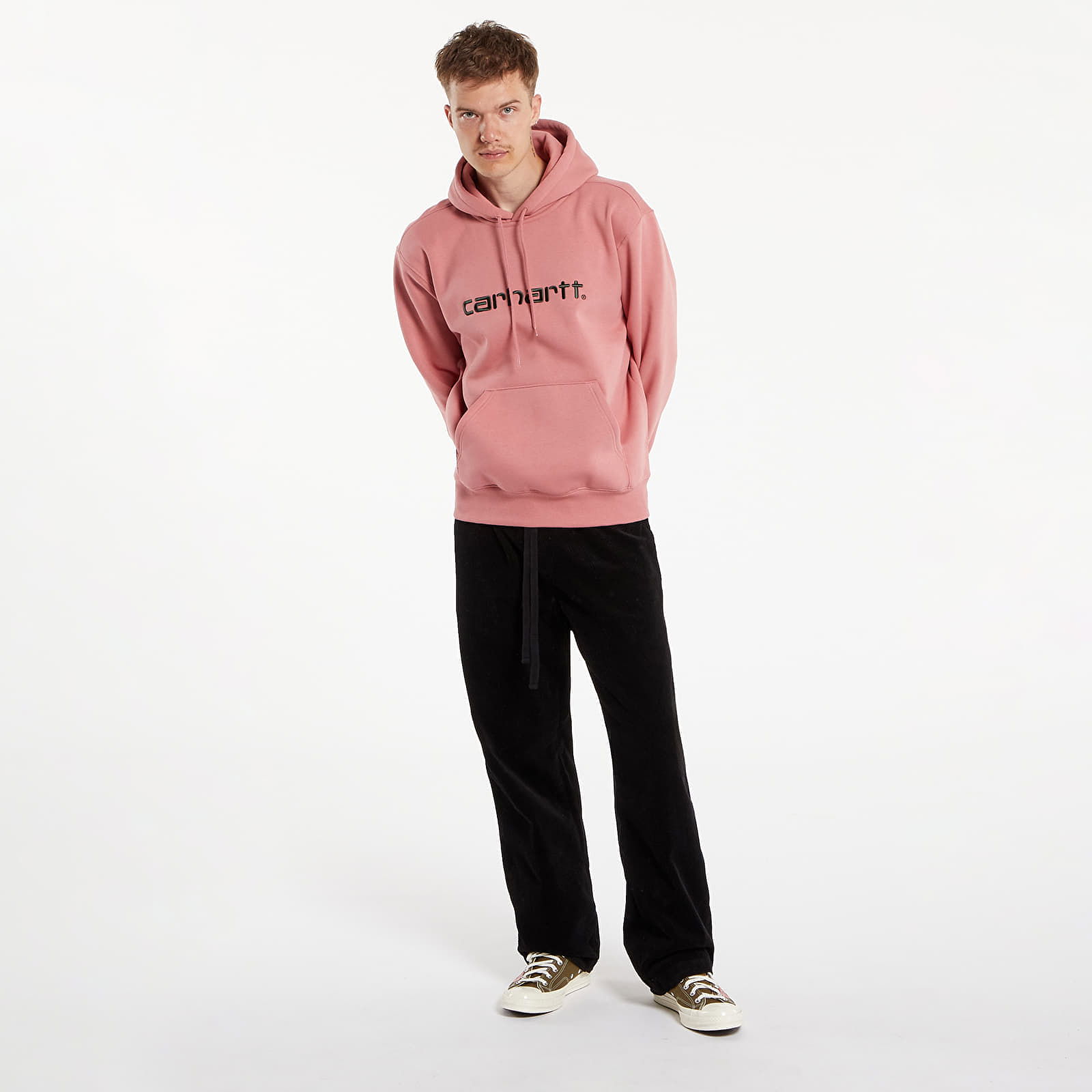 Hooded Sweat UNISEX Dusty Rose/ Sycamore Tree