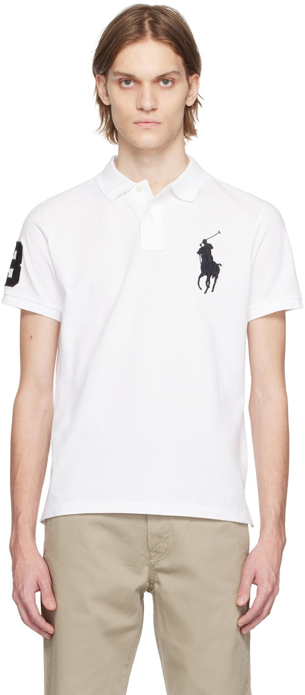 Polo tričko Polo by Ralph Lauren Polo Ralph Lauren Big Pony Polo Biela | 710688969003, 0