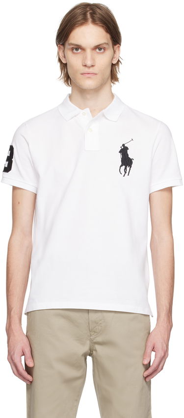 Polo tričko Polo by Ralph Lauren Polo Ralph Lauren Big Pony Polo Biela | 710688969003, 0