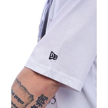 Tričko New Era New Era MLB NY Yankees Script Graphic Tee Biela | 60596279, 2