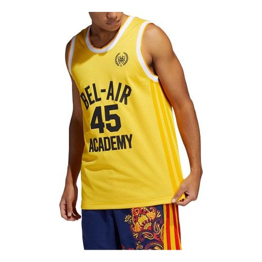 Dres adidas Originals Adidas x Bel-Air Academy Crossover Basketball Vest Žltá | HB4256, 0