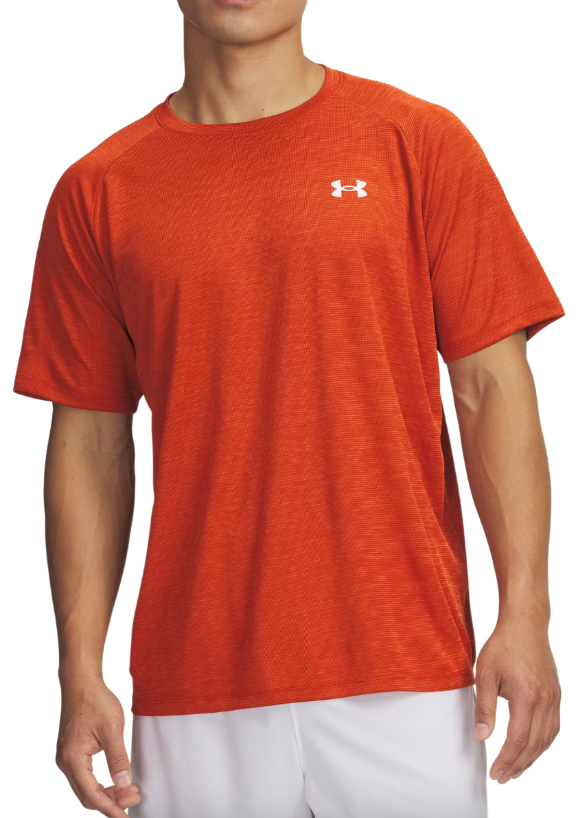 Tričko Under Armour T-Shirt Tech Textured SS Oranžová | 1382796-844, 0