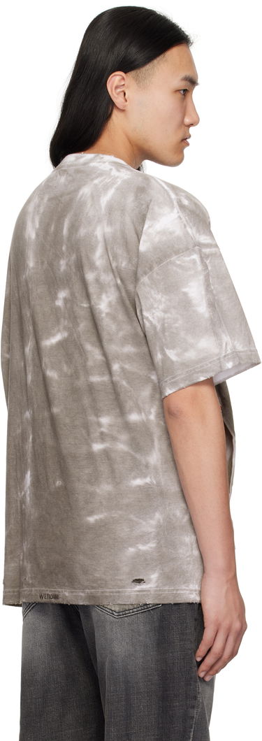 Tričko We11done We11done Muddy 4 Sleeves T-Shirt Šedá | WD-TT0-25-732-U-BK, 2