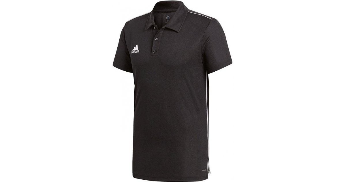 Polo tričko adidas Originals Core 18 Polo Shirt Čierna | ce9037, 1
