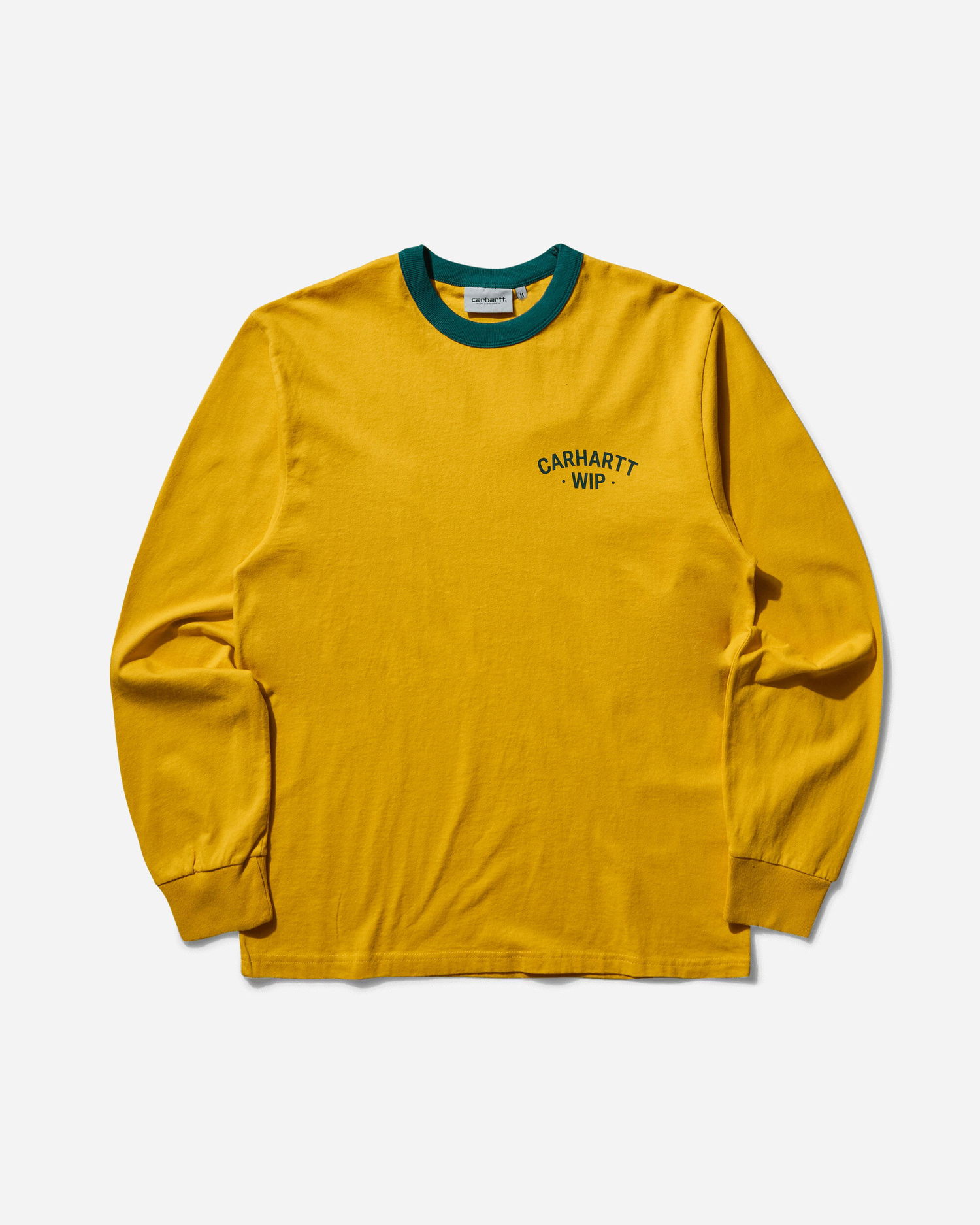 Tričko Carhartt WIP 89 Ringer Longsleeve T-Shirt Žltá | I034714 2X54G, 0