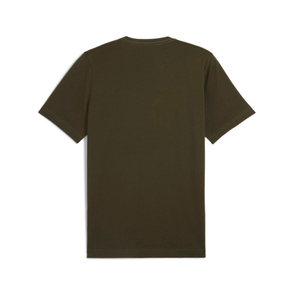 Tričko Puma Men's Logo Graphic T-Shirt Zelené | 586759-76, 1