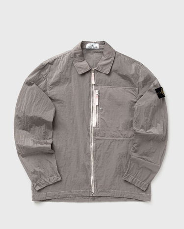 Bunda Stone Island Crinkle Fabric Full-Zip Overshirt Šedá | K2S151200031S0019.V0080, 2