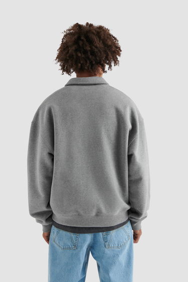 Mikina AXEL ARIGATO Remi Half-Zip Sweater Šedá | A2218001, 3