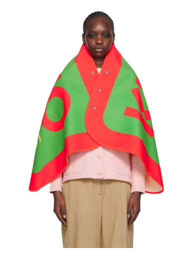 Šál KENZO Paris Blanket Scarf Zelené | FC68CU006PEC