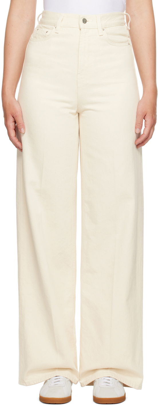 TOTEME Wide Leg Jeans