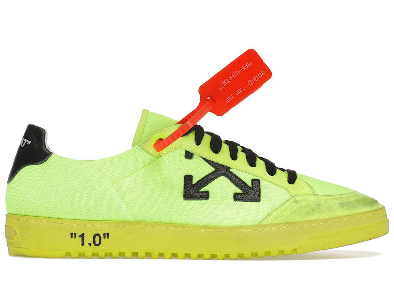 Tenisky a topánky Off-White Low 2.0 Fluo Yellow FW19 Žltá | OMIA042F19D680376210, 0