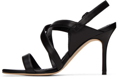 Doplnky Manolo Blahnik Manolo Blahnik Singanu Heeled Sandals Čierna | 422-1395, 2