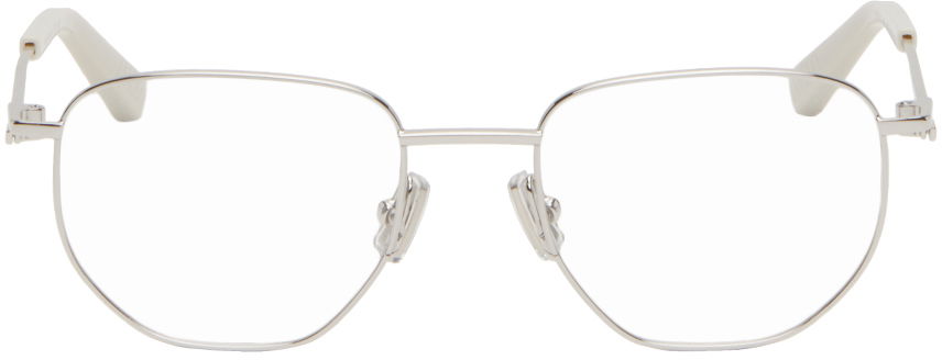 Slnečné okuliare Bottega Veneta Round Glasses Šedá | BV1301O, 0