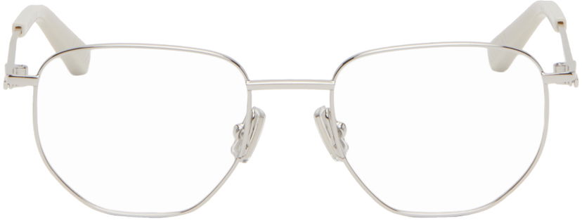 Slnečné okuliare Bottega Veneta Round Glasses Šedá | BV1301O