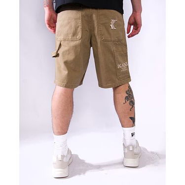 Šortky Karl Kani Karl Kani OG Washed Carpenter Shorts Size S Hnedá | KK-60100010, 3