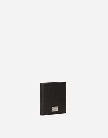 Peňaženka Dolce & Gabbana Dauphine-print Calfskin Bifold Card Holder Čierna | BP3324AG21980999, 1