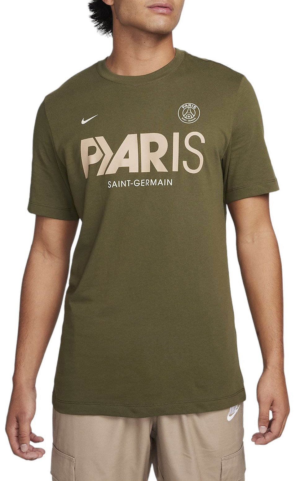 Tričko Nike PSG M NK SS MERC TEE Zelené | fq7130-326, 0